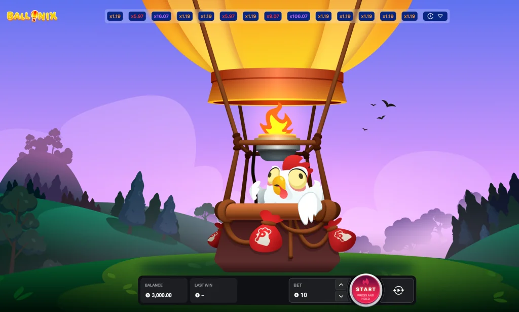 how to play BalloniX slot game
