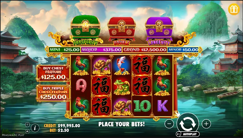 Chests of Cai Shen demo gameplay