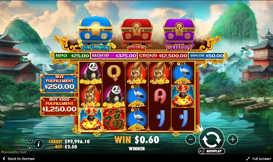 how to play Chests of Cai Shen 2 slot game