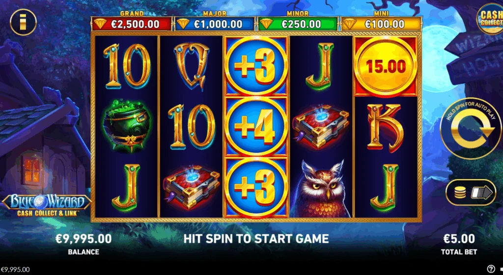 Blue Wizard: Cash Collect & Link demo gameplay