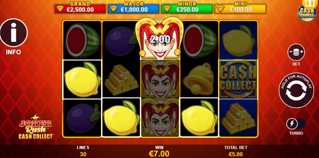 Joker Rush: Cash Collect demo gameplay