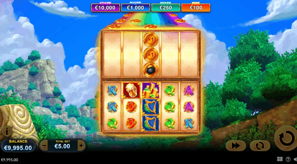 Clover Flip slot game screenshot