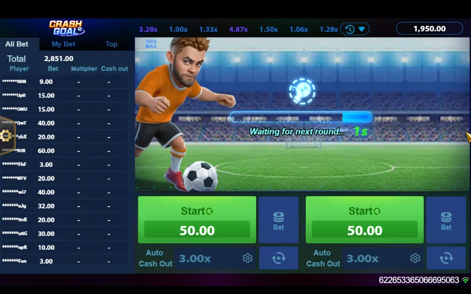 how to play Crash Goal slot game