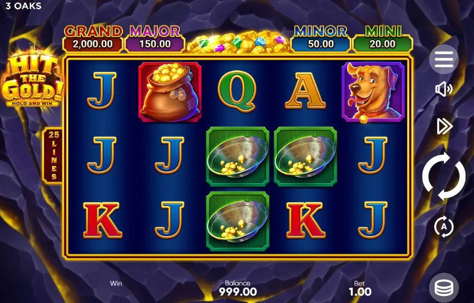 Hit the Gold! slot game screenshot