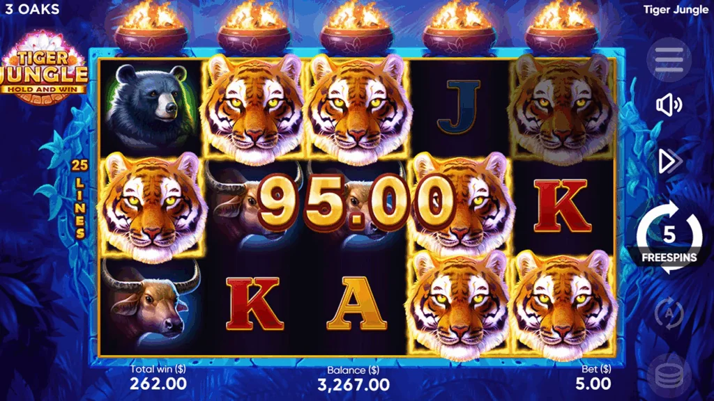 Tiger Jungle demo gameplay