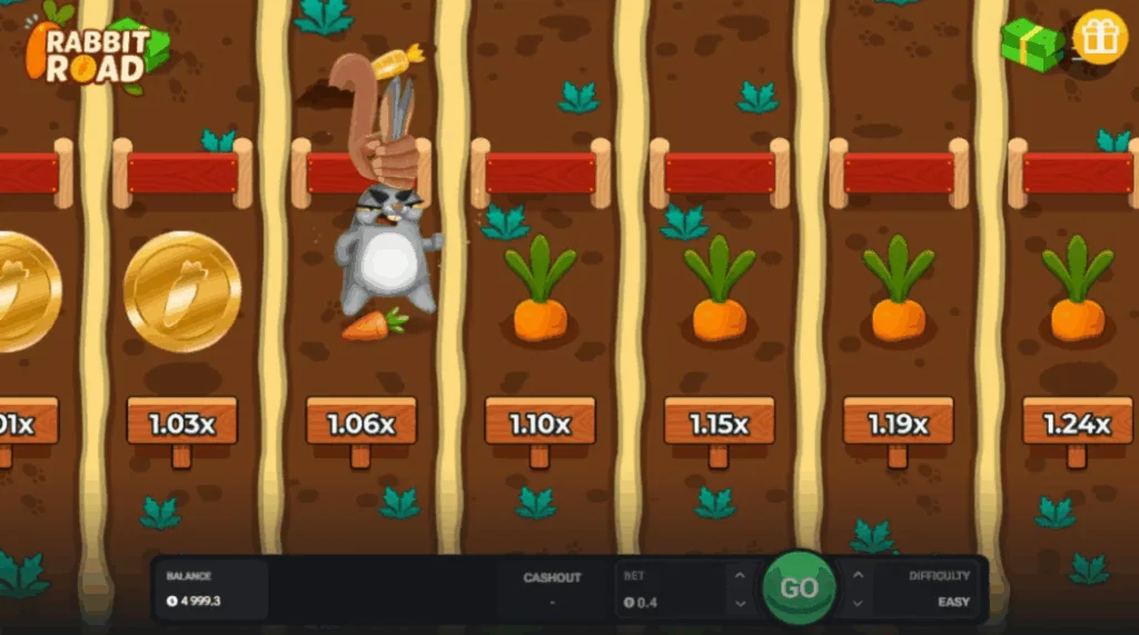 how to play Rabbit Road slot game