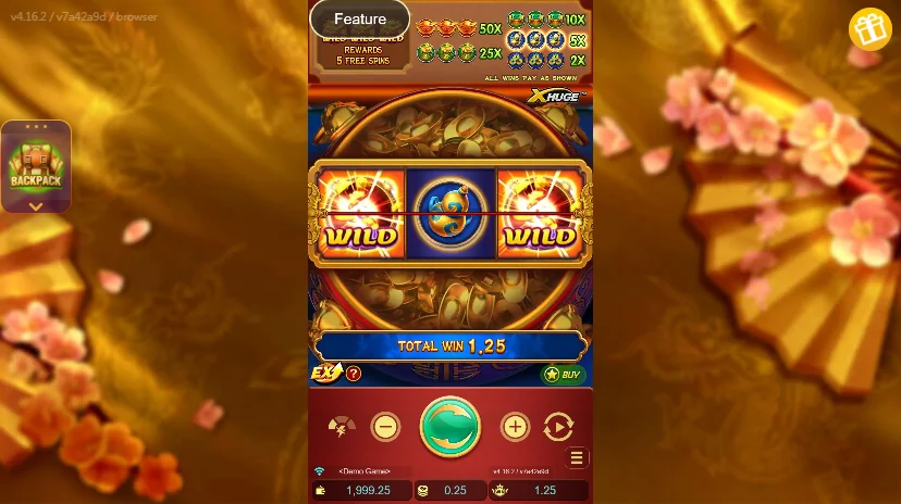 how to play Treasure Bowl slot game