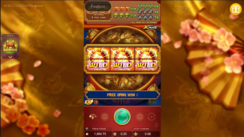 Treasure Bowl slot features and rtp