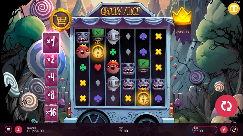 Greedy Alice demo gameplay how to play