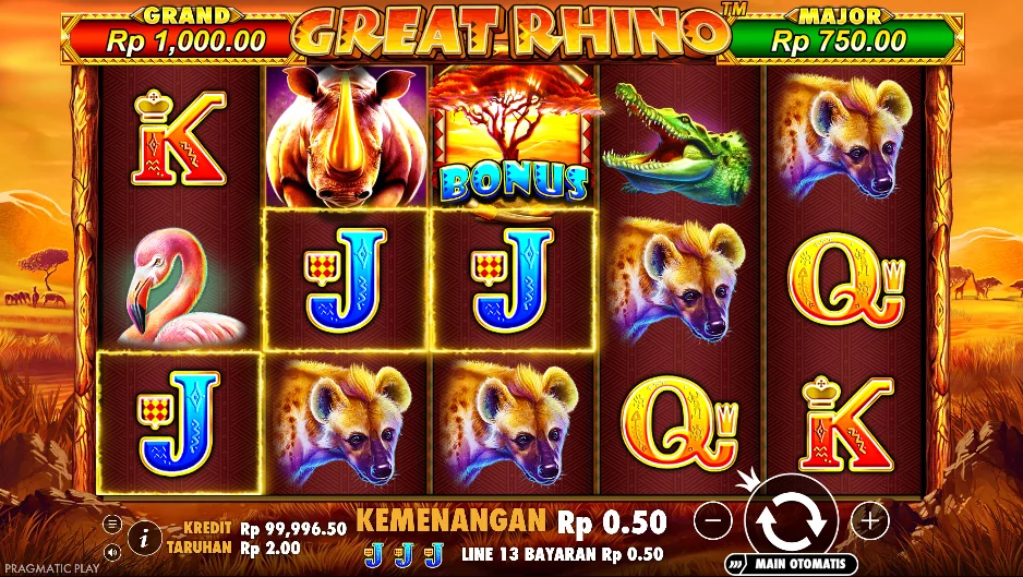 Great Rhino demo gameplay how to play