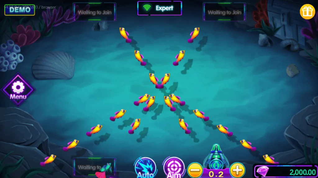Fishing Disco demo gameplay