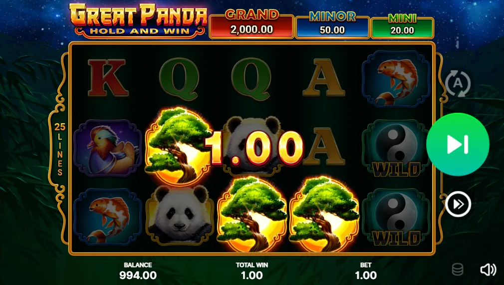 Great panda slot game
