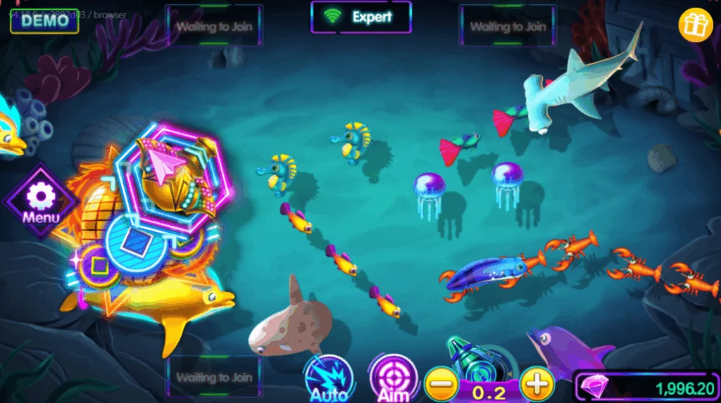 Fishing Disco slot features and rtp