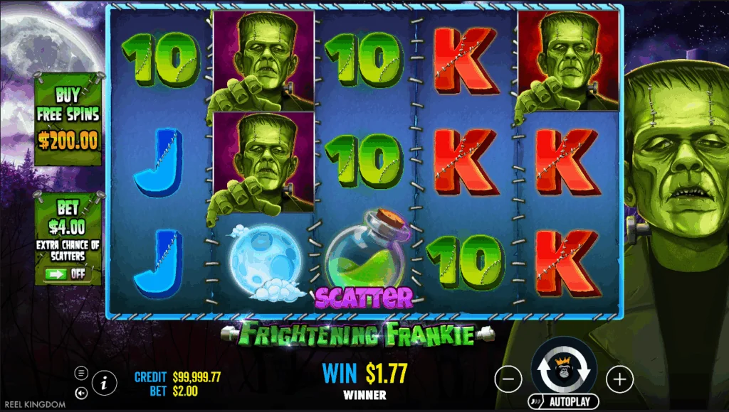 Frightening Frankie demo gameplay how to play
