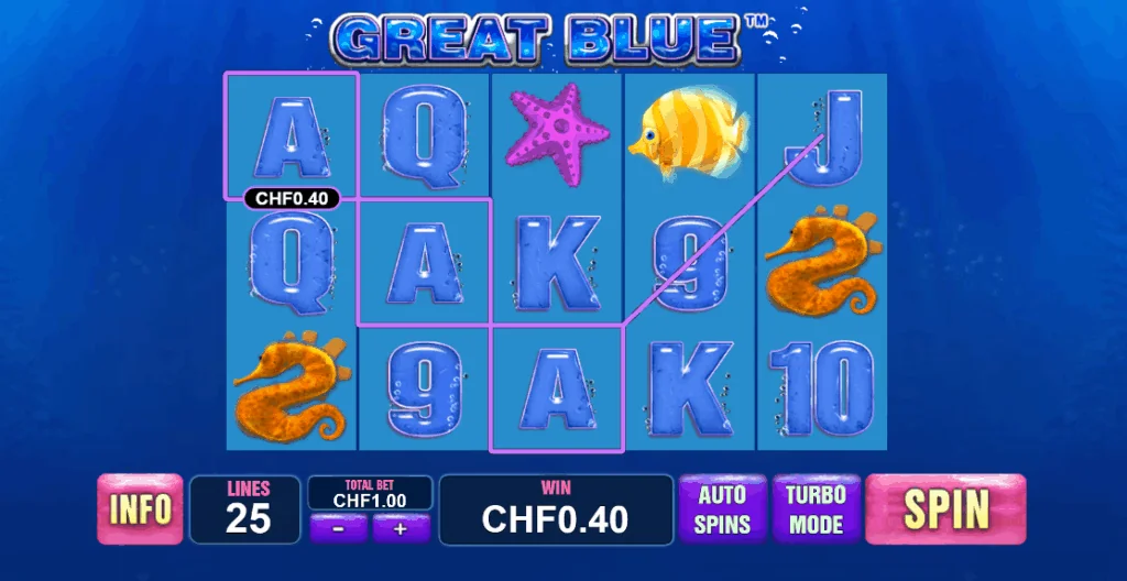 Great blue demo gameplay how to play