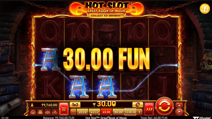Great book of magic slot game