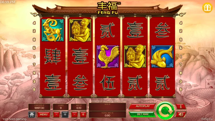Feng fu slot game