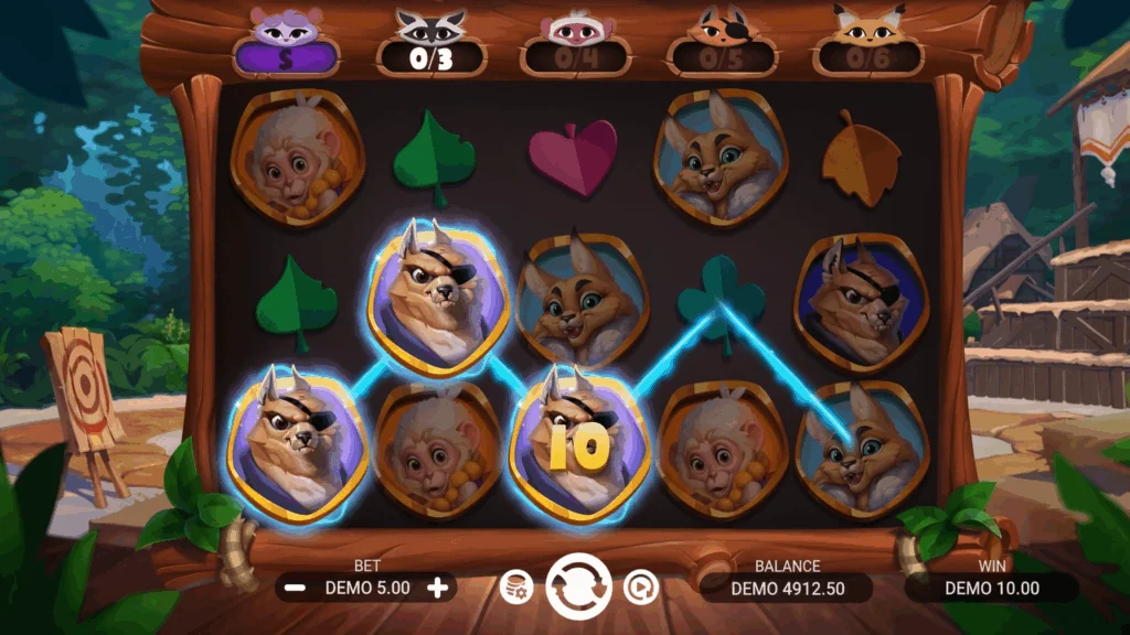 Fluffy Rangers slot features and rtp