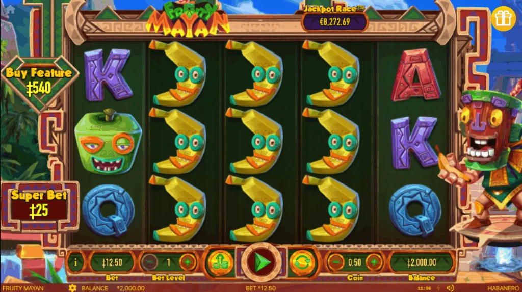Fruity Mayan demo gameplay