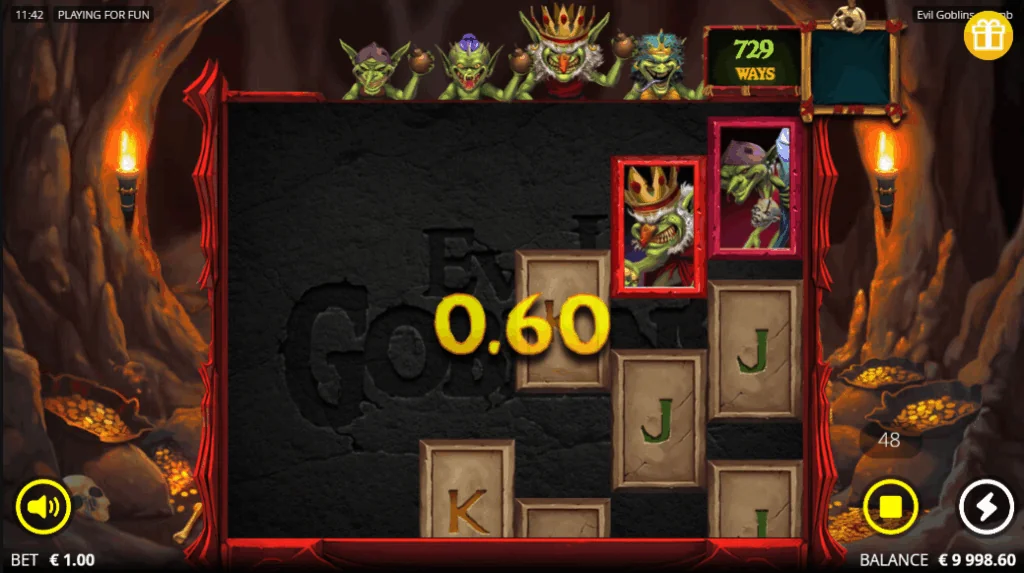 Evil Goblins Xbomb slot features and rtp