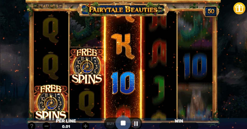 Fairytale Beauties slot features and rtp