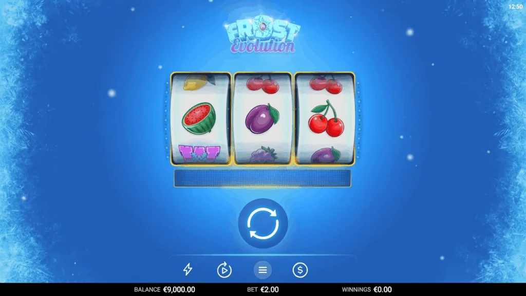 Frost Evolution slot game screenshot