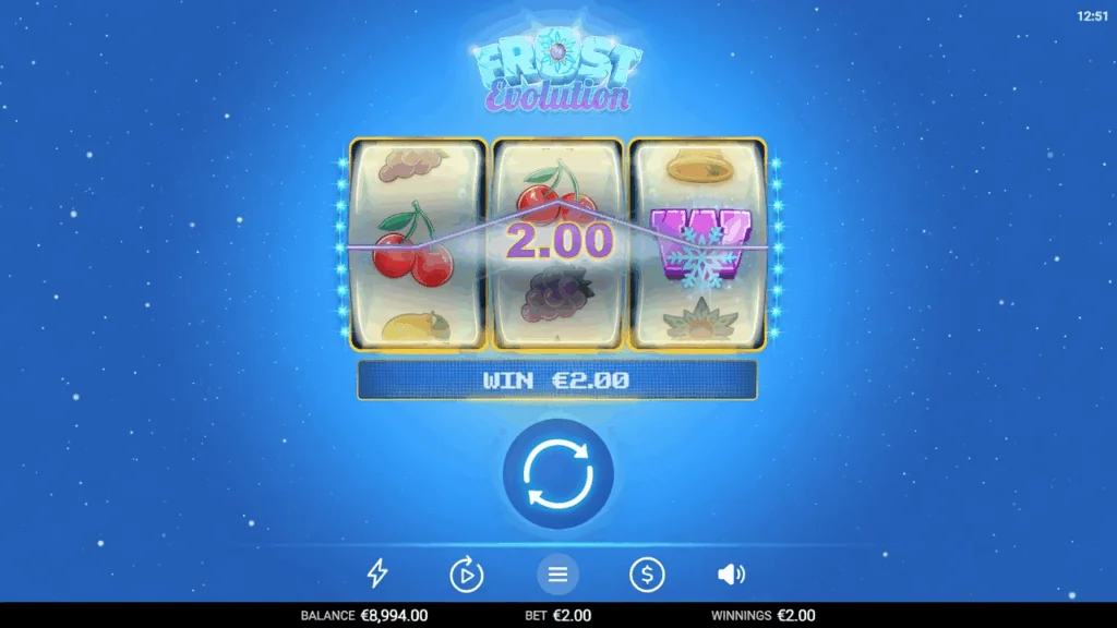 Frost Evolution slot features and rtp