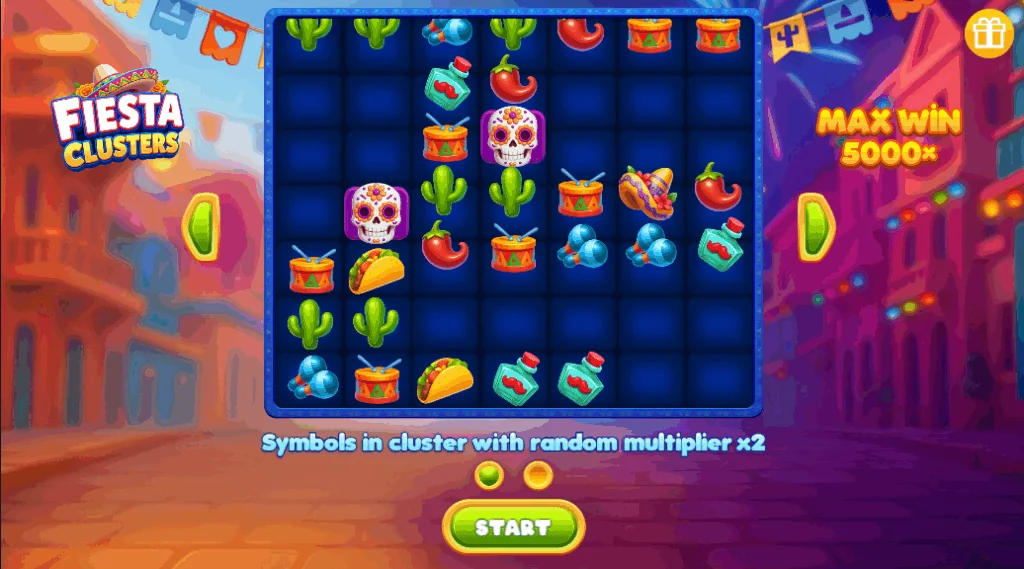 Fiesta Clusters slot game screenshot