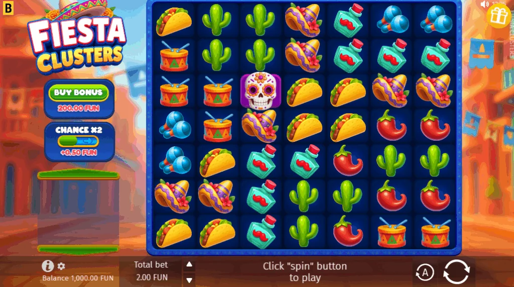 Fiesta Clusters demo gameplay