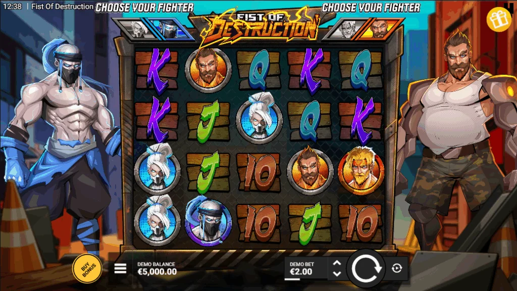 Fist Of Destruction demo gameplay