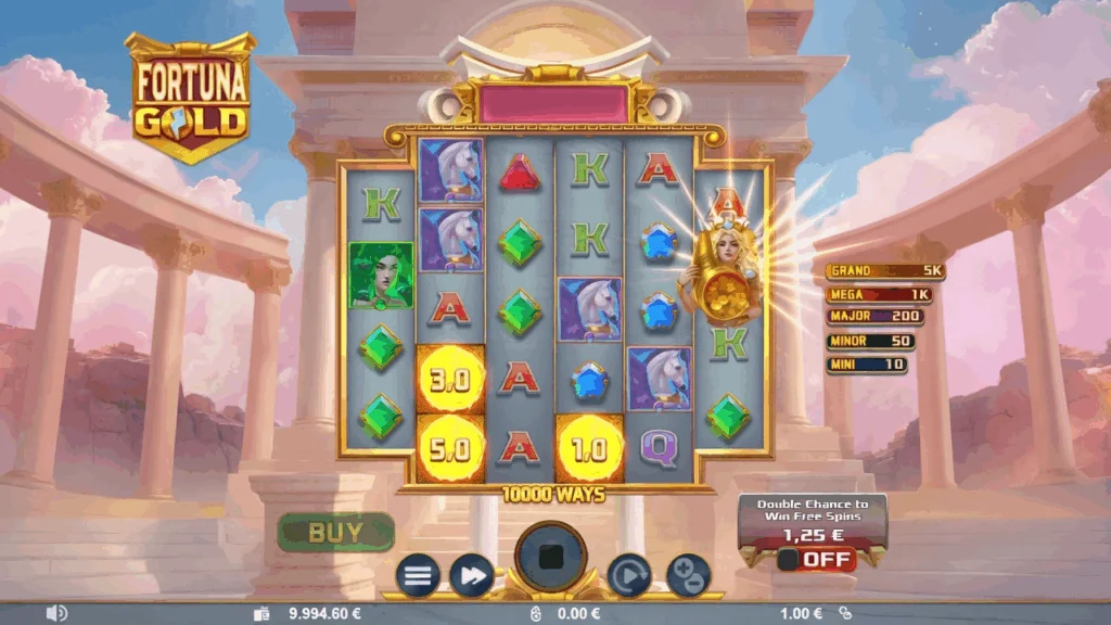 Fortuna Gold slot features and rtp
