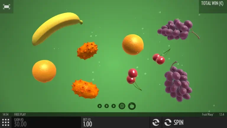 Fruit Warp slot game screenshot