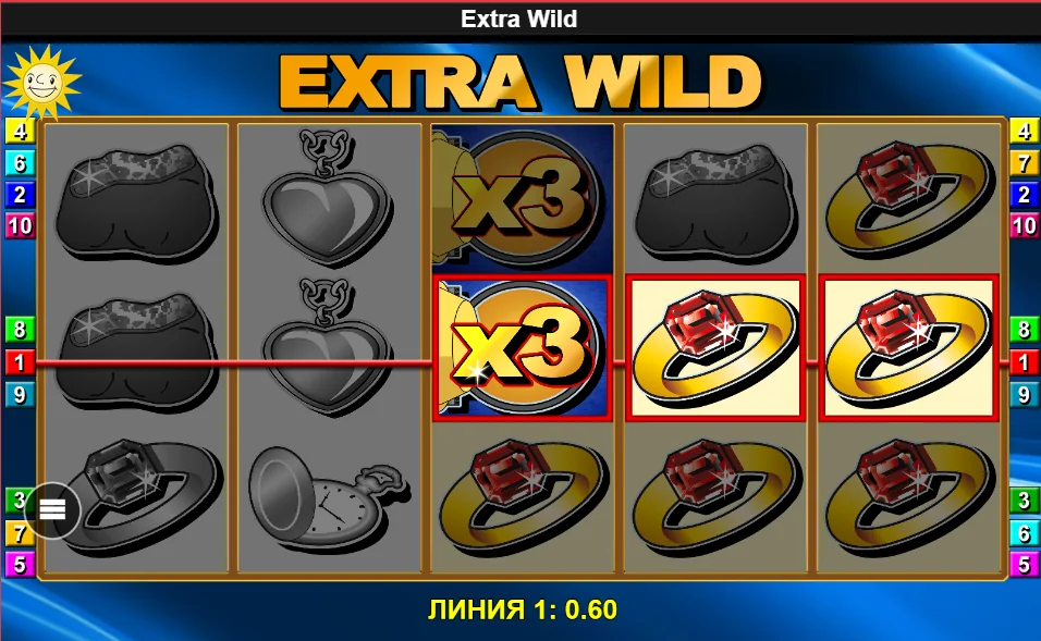 Extra Wild slot features and rtp