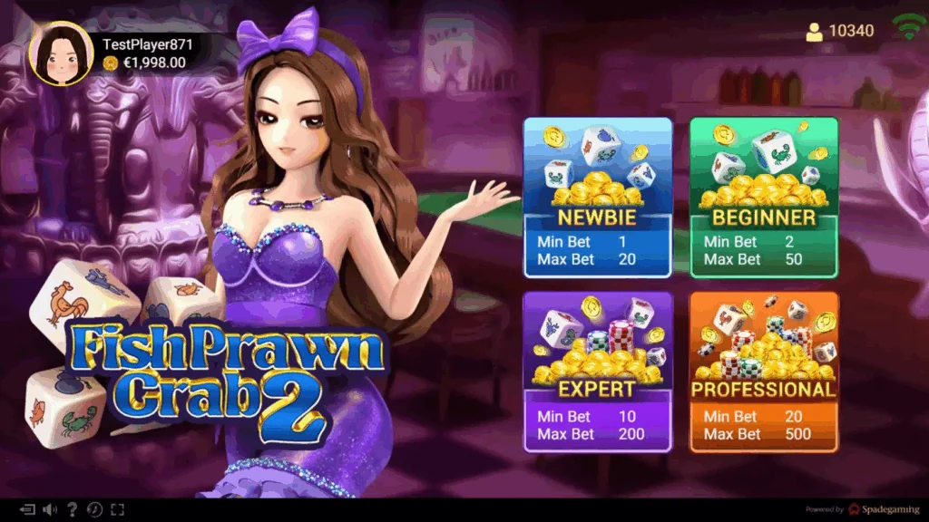Fish Prawn Crab 2 slot game screenshot