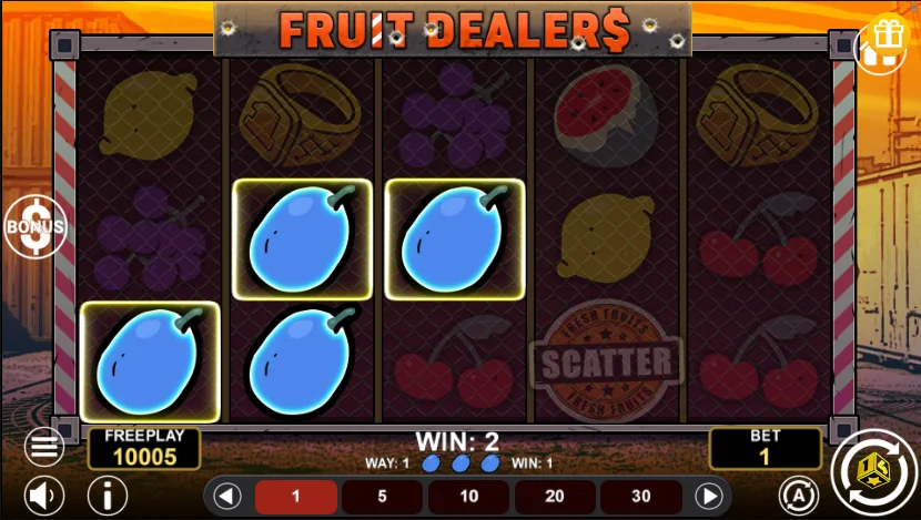 Fruit Dealers slot game
