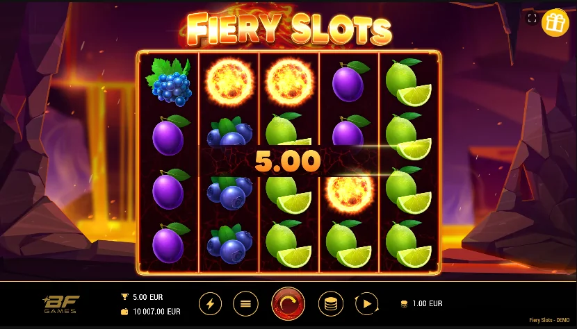 Fiery slots slot features and rtp