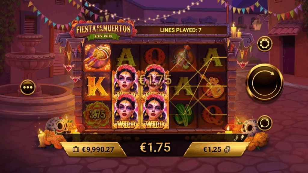 Fiesta de los muertos slot game