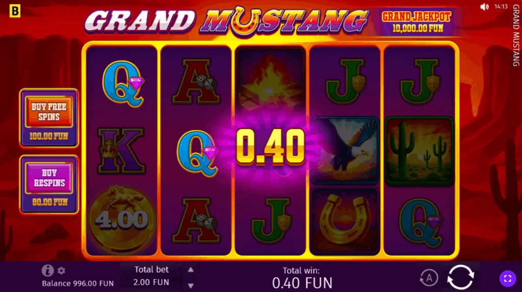 Grand mustang demo gameplay how to play
