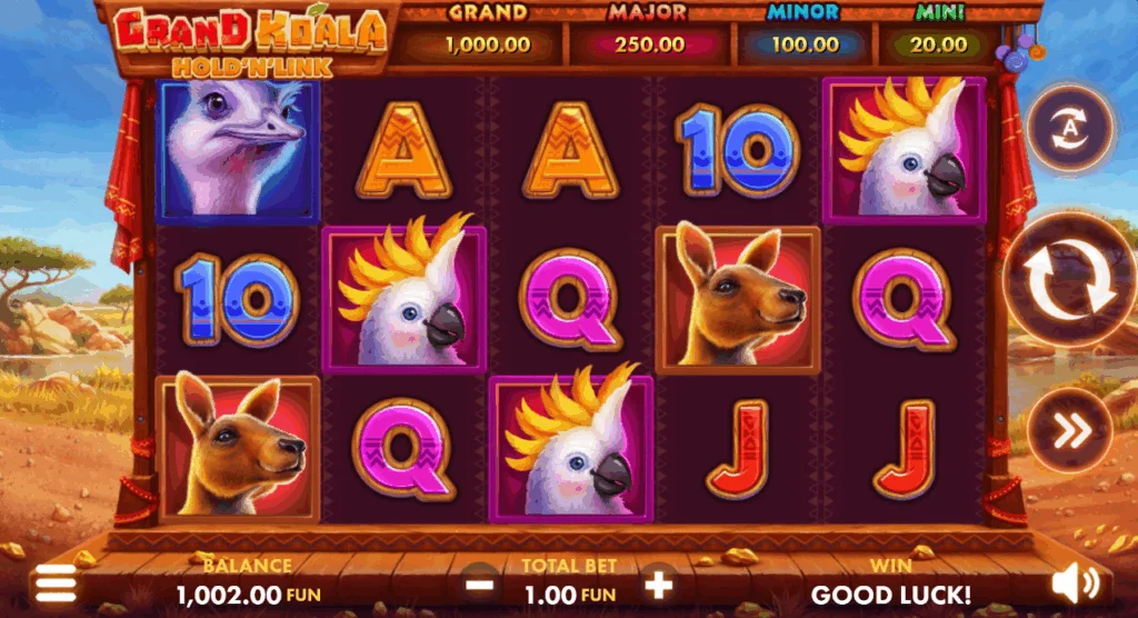 Grand koala demo gameplay how to play