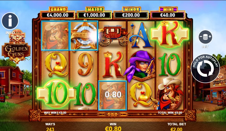 Grand junction golden guns slot game