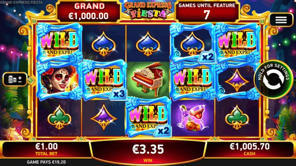 Grand express fiesta demo gameplay how to play