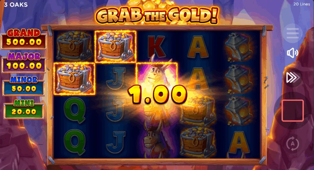 Grab the gold slot game screenshot