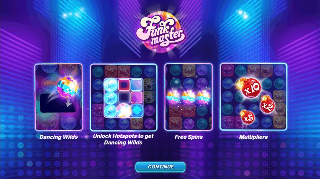 Funk Master slot game screenshot