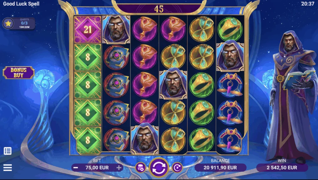 Good luck spell slot game