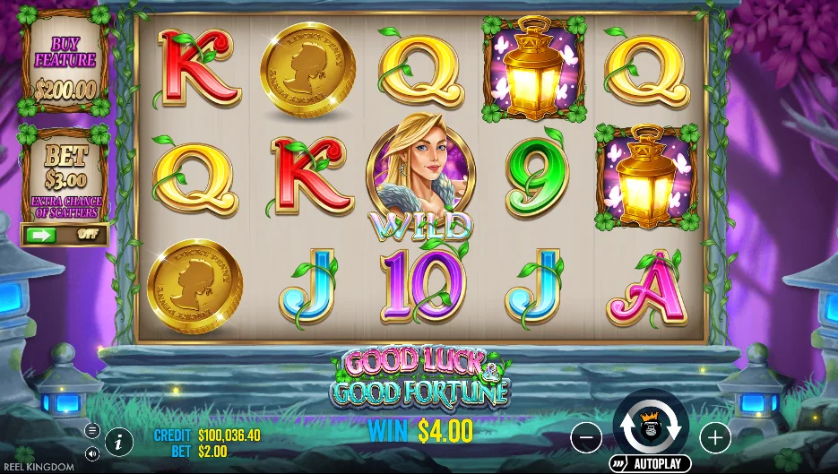 Good luck and good fortune slot game