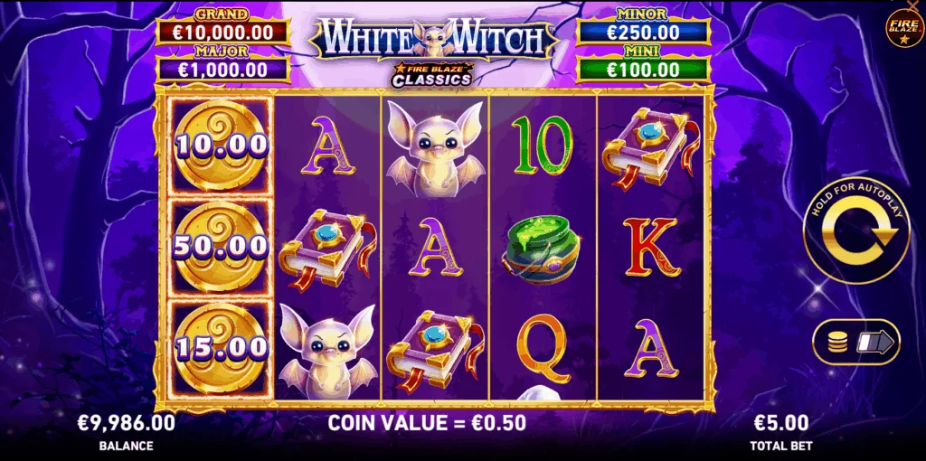 Fire blaze white witch demo gameplay how to play