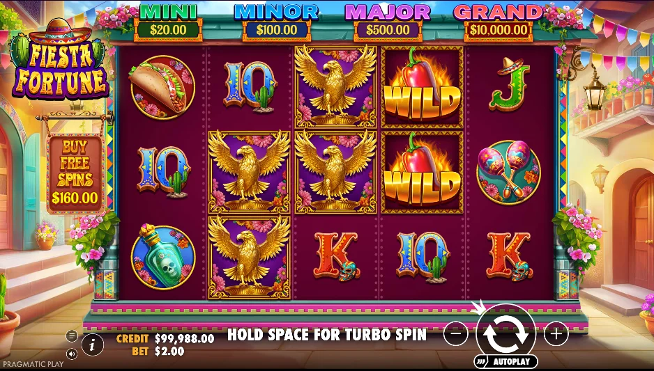 Fiesta fortune demo gameplay how to play