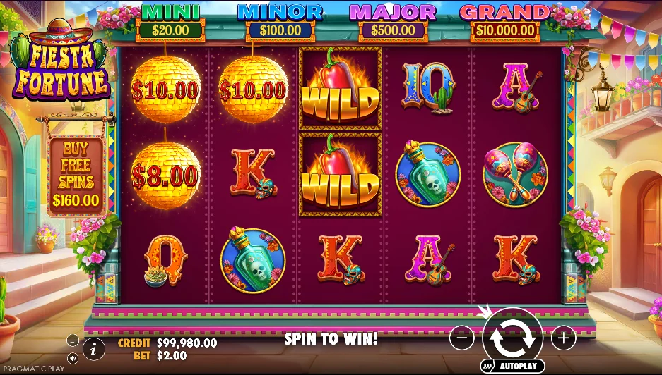 Fiesta fortune slot game