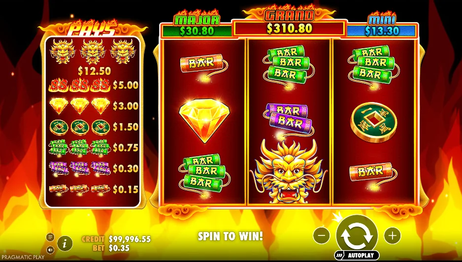 Fire 88 slot game