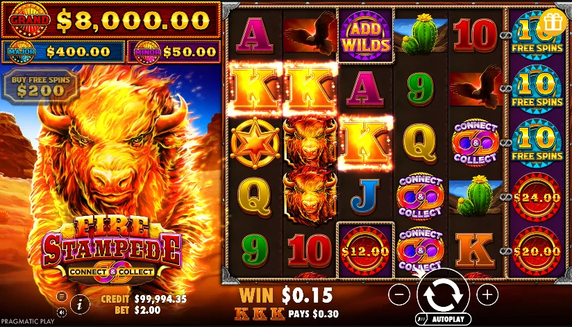 Fire stampede demo gameplay how to play